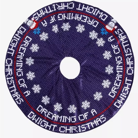 EUC The Office Dwight Christmas Tree Skirt - Picture 1 of 4